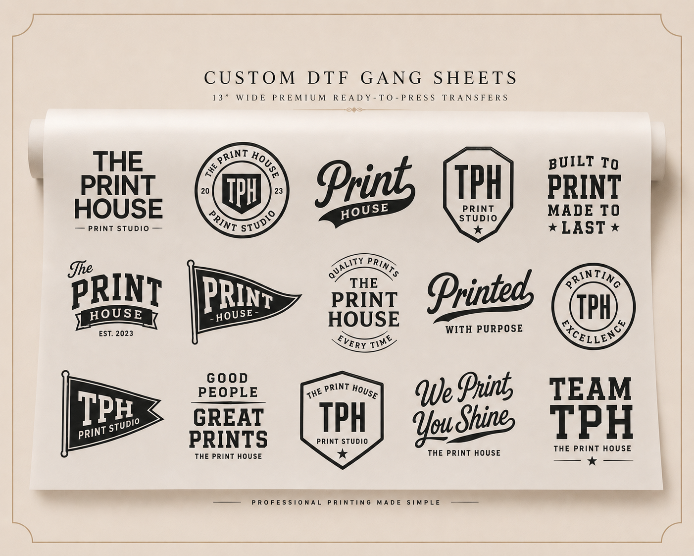 DTF Gang Sheets